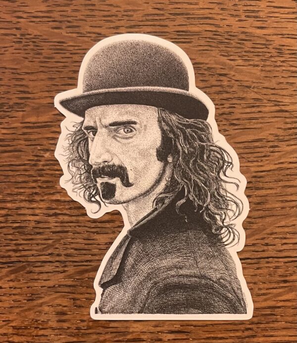 "Zappa Bowler" - Sticker