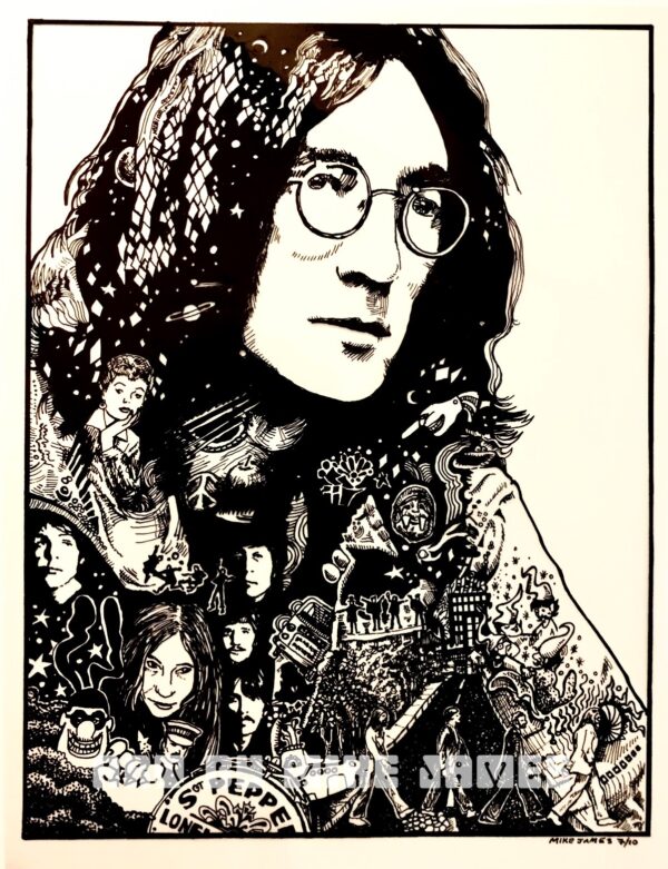 "Lucy in the Sky with Diamonds" - Poster