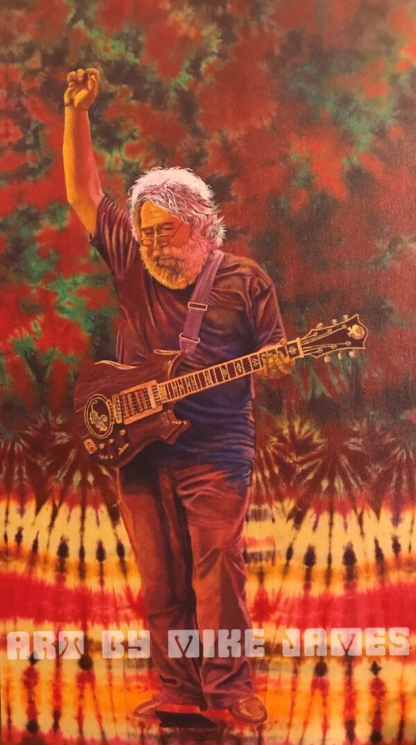 "Man with Tiger" - Original Art