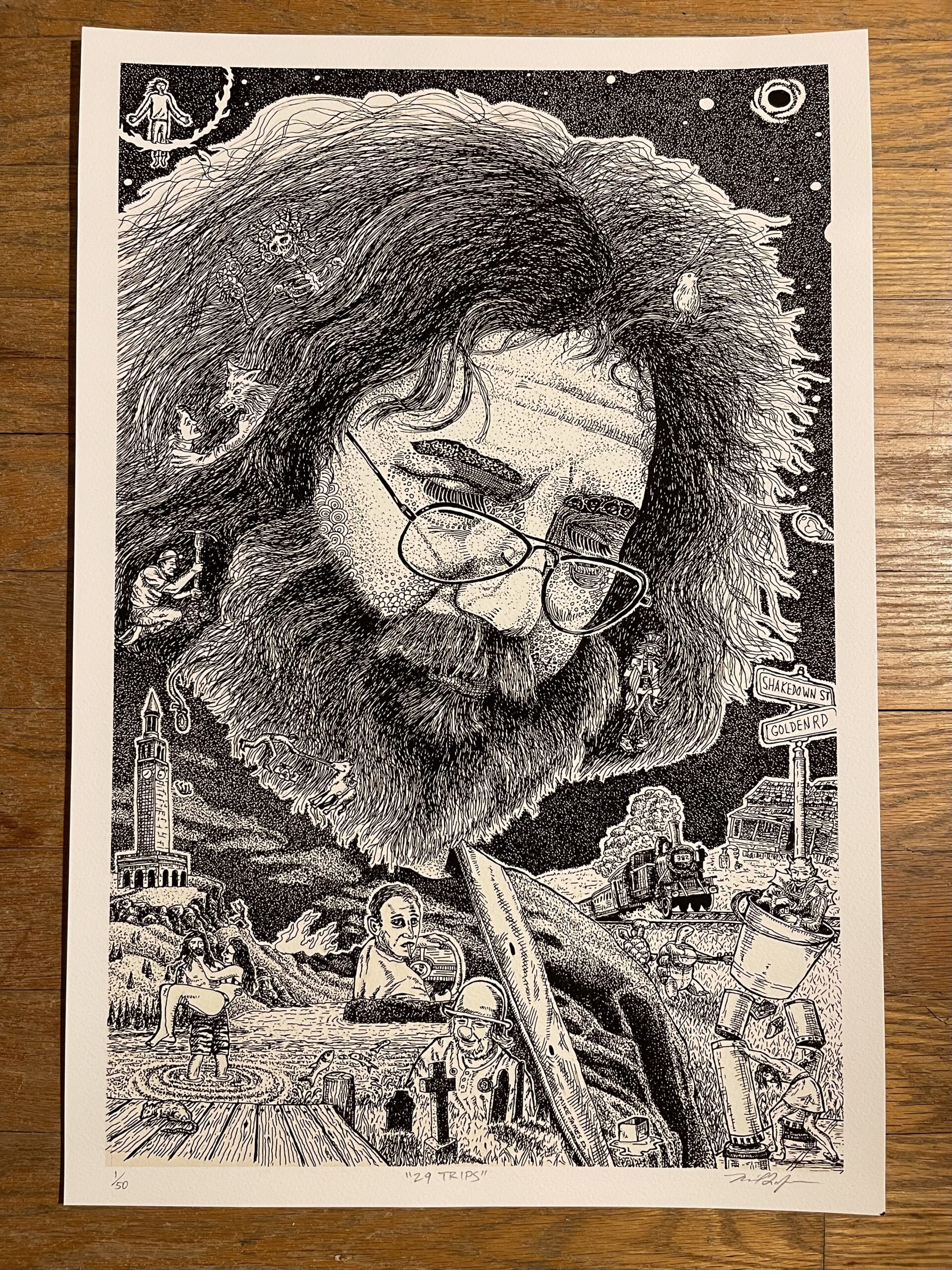 "29 Trips" - Fine Art Print