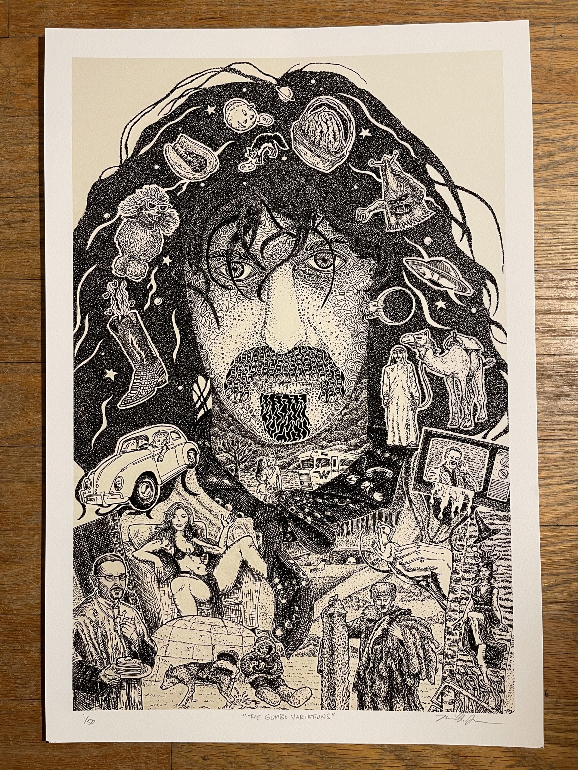 "The Gumbo Variations" - Fine Art Print