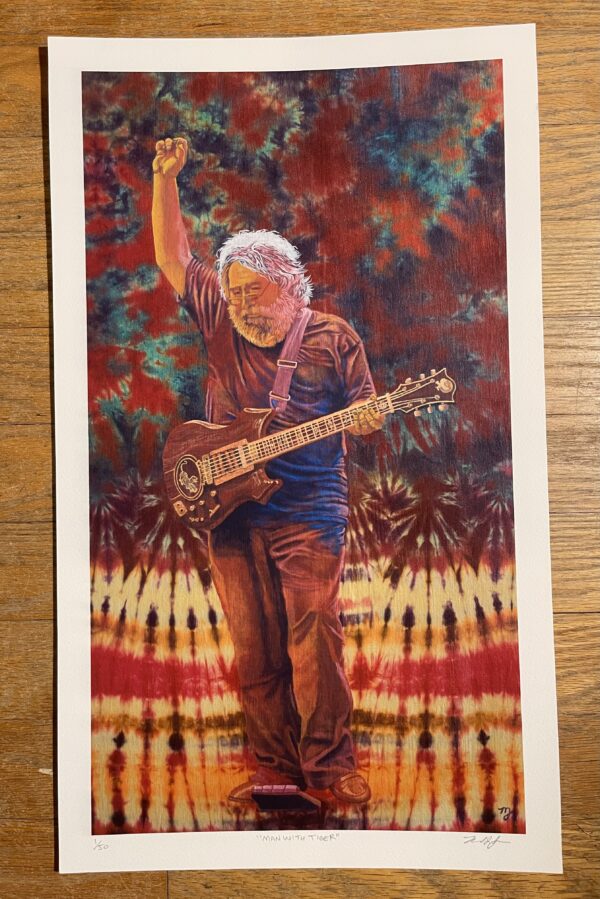 "Man with Tiger" - Fine Art Print