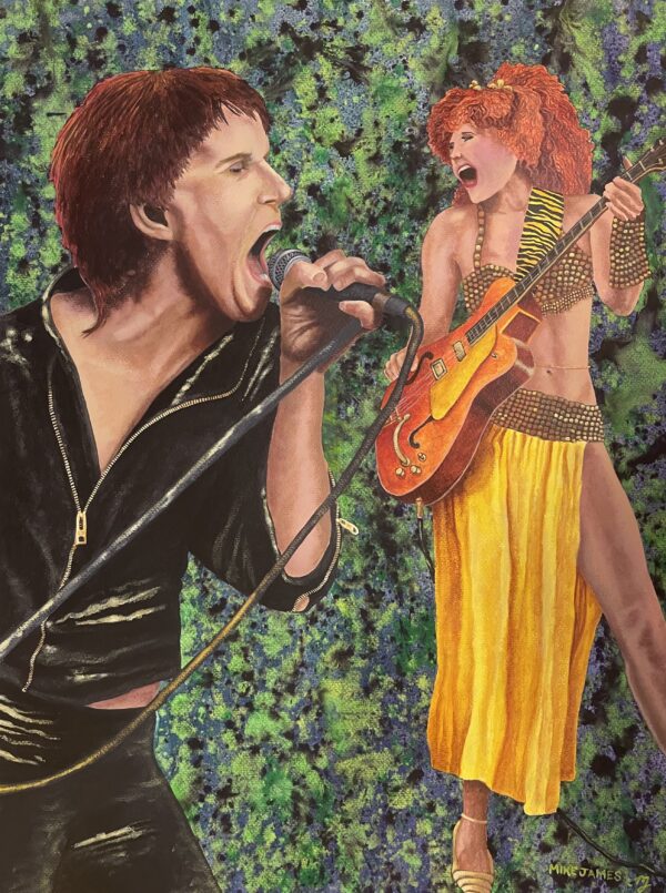 "File Under Sacred Music" - Original Art