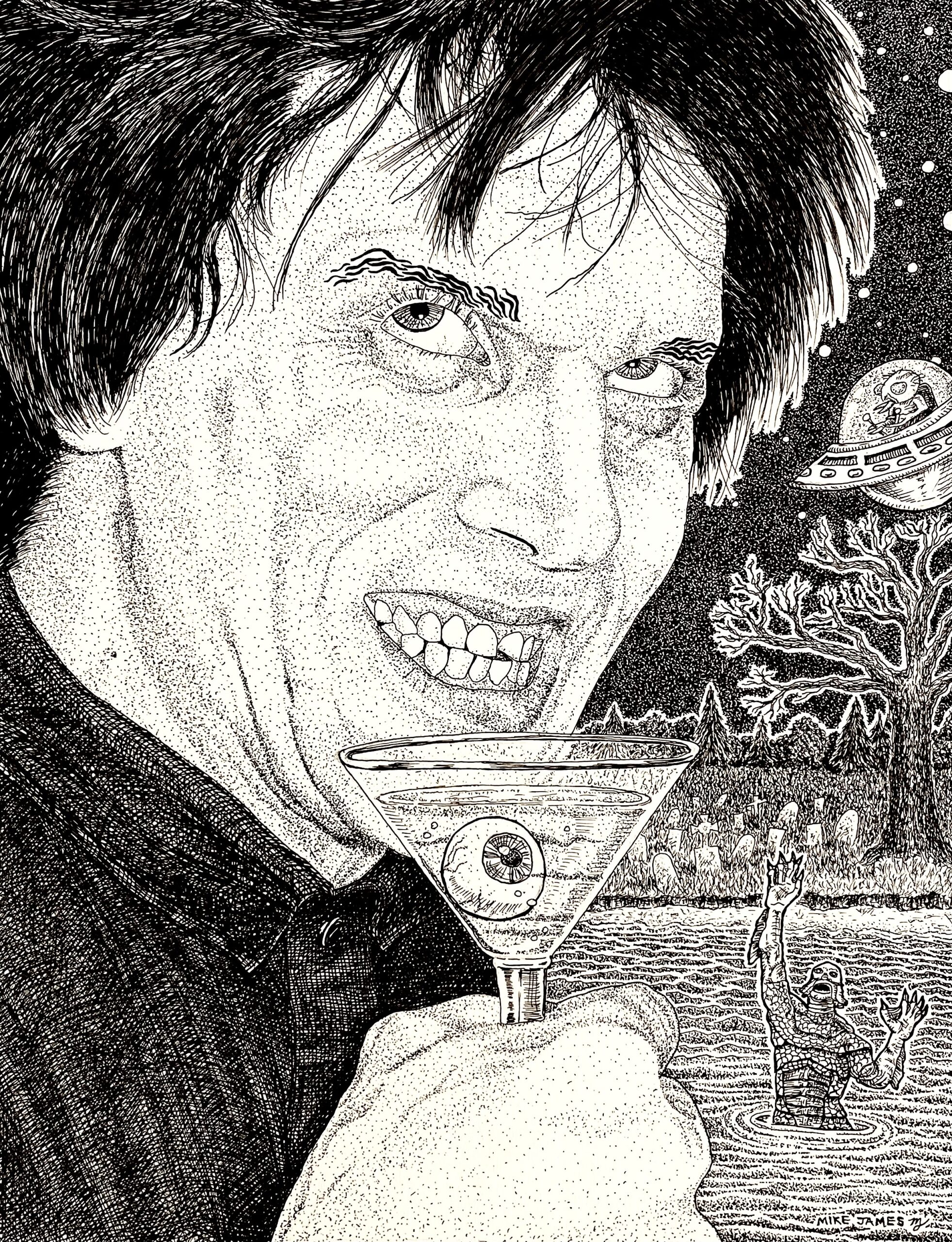 "Eyeball in My Martini" - Lux Interior - Fine Art Print