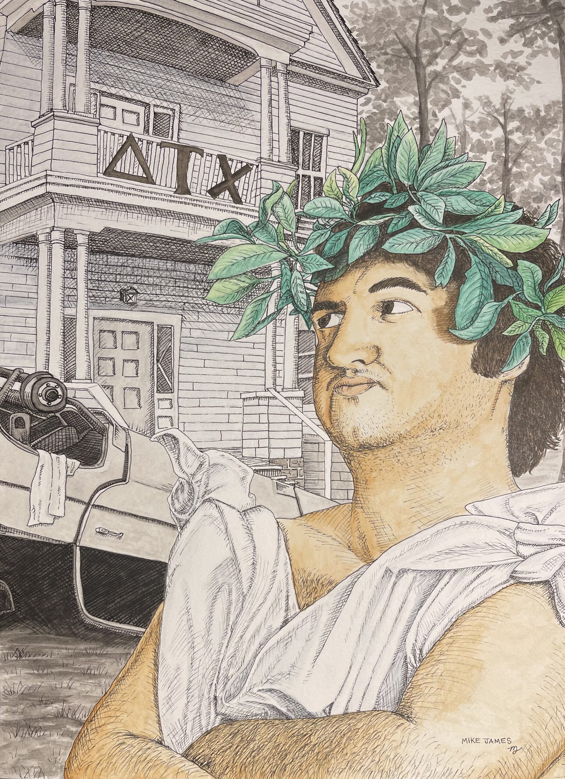 "Forget It, He's Rolling" - Fine Art Print